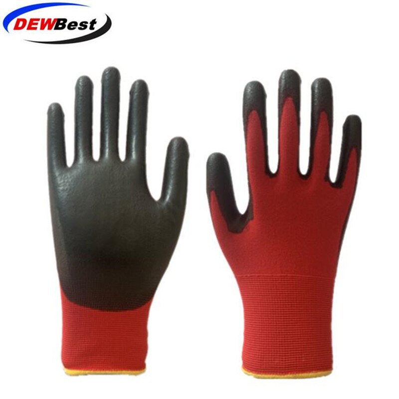 DEWBest guantes trabajo  ۾ 尩 Pu 뵿 ۾ 尩 24/12pairs ڵ  尩 d9